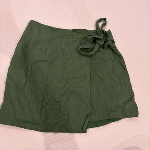 SHEIN Green Mini Skirt